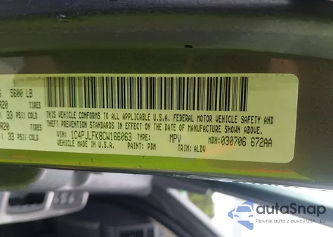 2012 Jeep Liberty Limited Jet Edition from USA, damaged, VIN 1C4PJLFK8CW166063